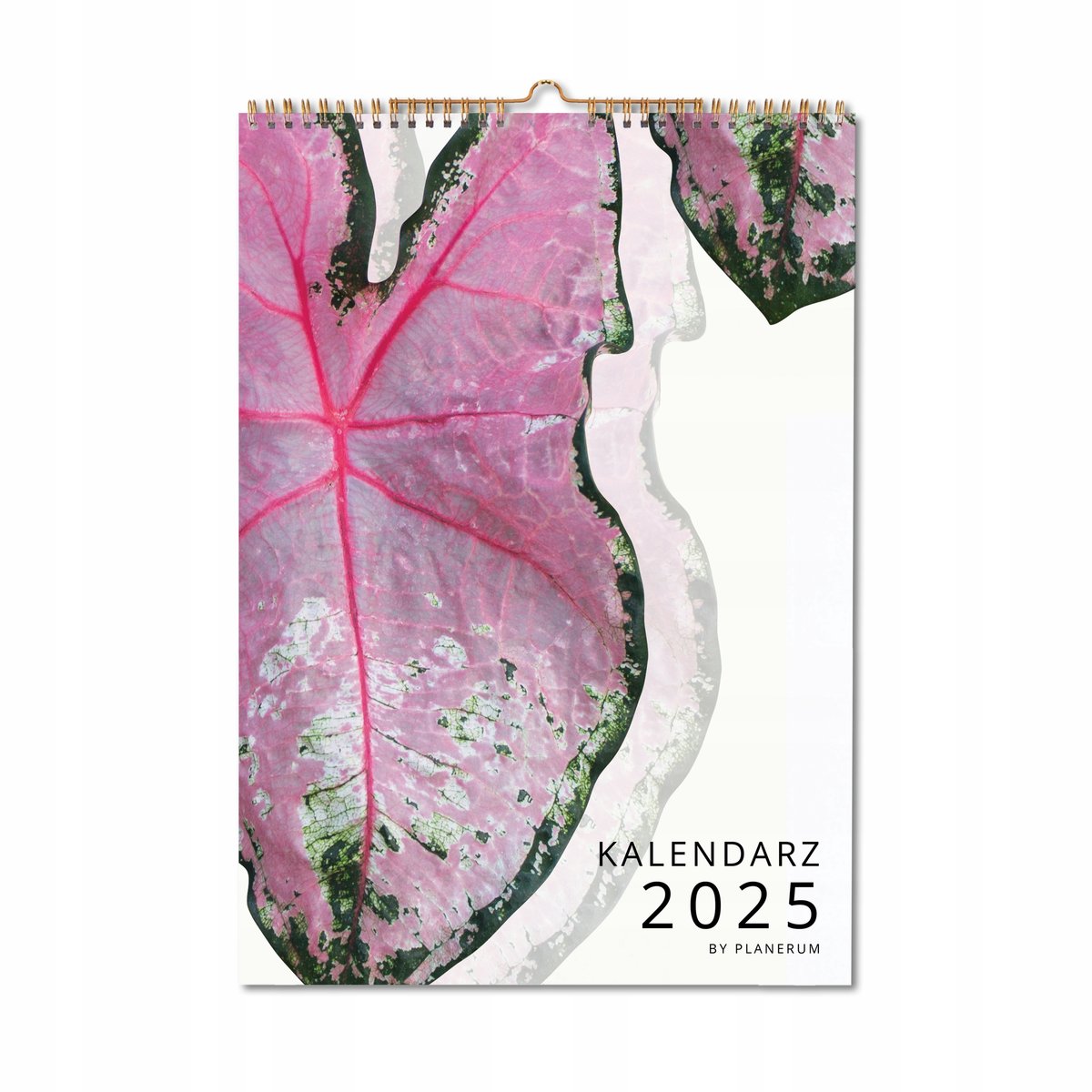 Kalendarz ścienny na spirali 2025 A3 BOTANICAL PREMIUM