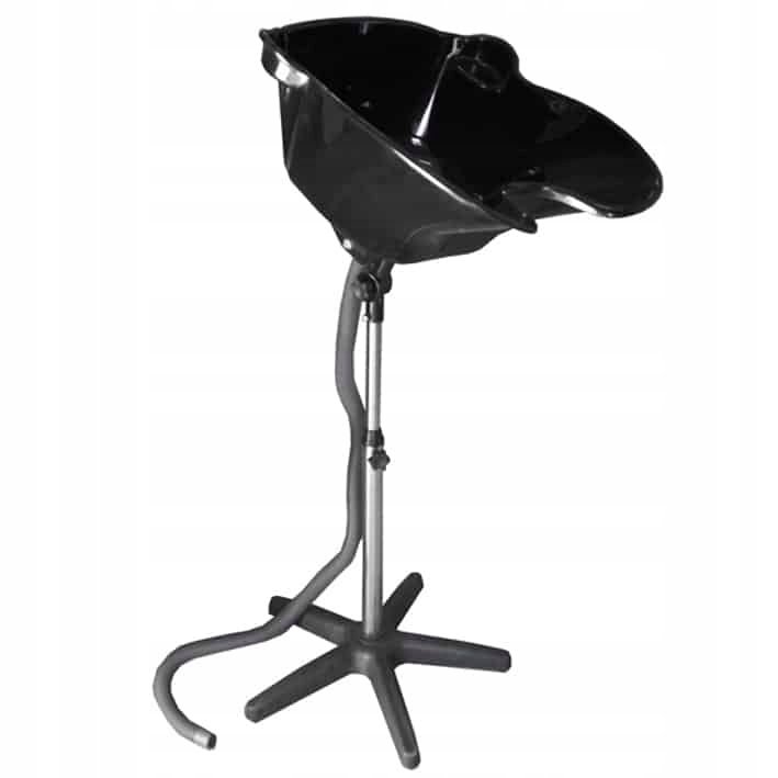 Przenośna myjnia fryzjerska EUROSTIL z odpływem i stojakiem 03736