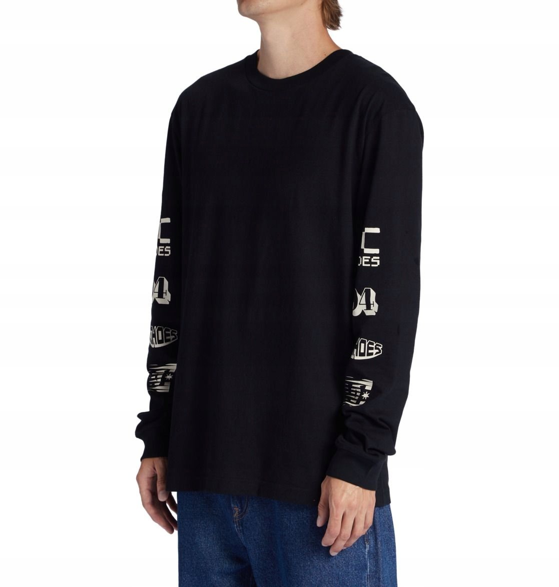 DC ALL SMILES - T-shirt Męski z Długim Rękawem