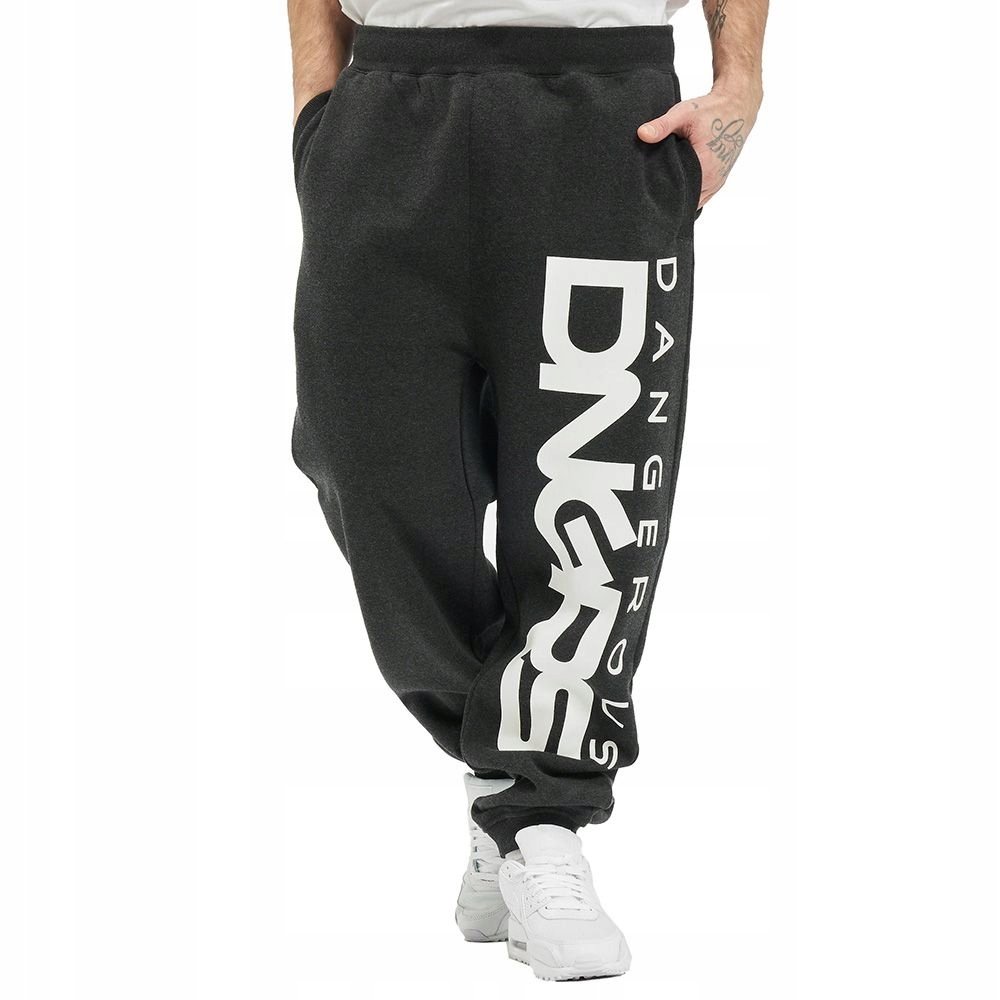 Spodnie dresowe Dangerous Classic szare grey S