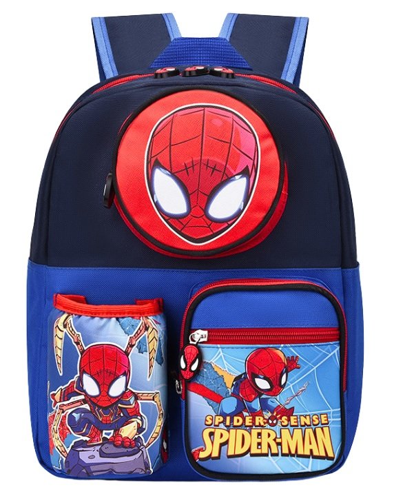 Plecak Dla Przedszkolaka Szkolny Dziecięcy Spiderman Pająk Superbohater (Glowa) J Iii 6 B