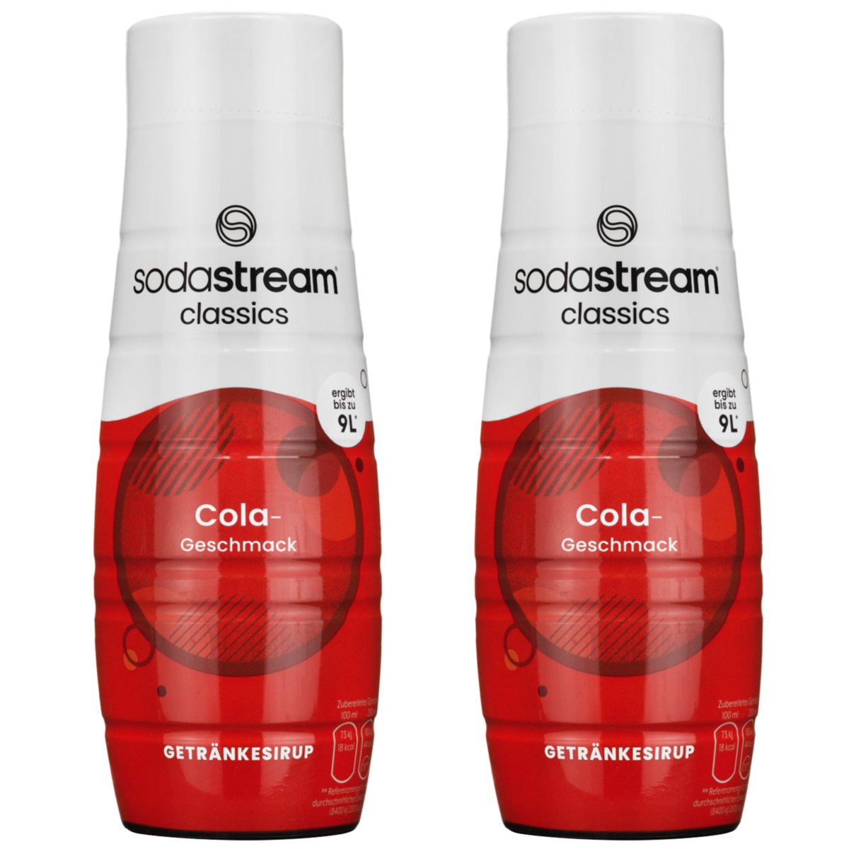 2x SYROP COLA CLASSIC SATURATOR SODASTREAM KONCENTRAT SOK DO WODY 9L NAPOJU