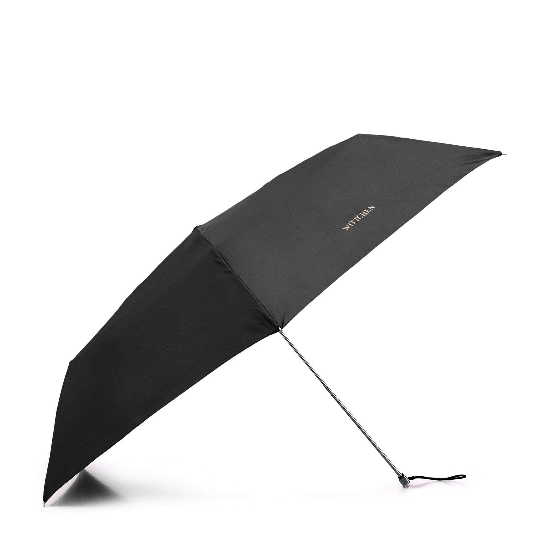 Parasol manualny krótki czarny