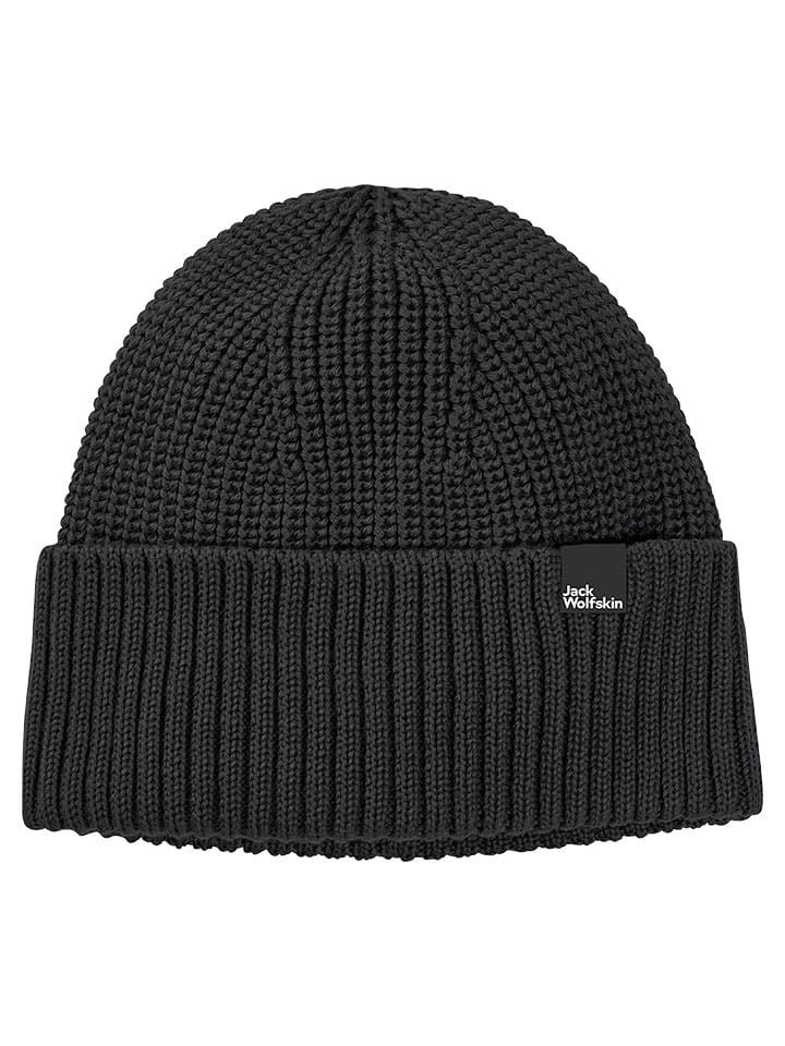 Jack Wolfskin Czapka w kolorze czarnym