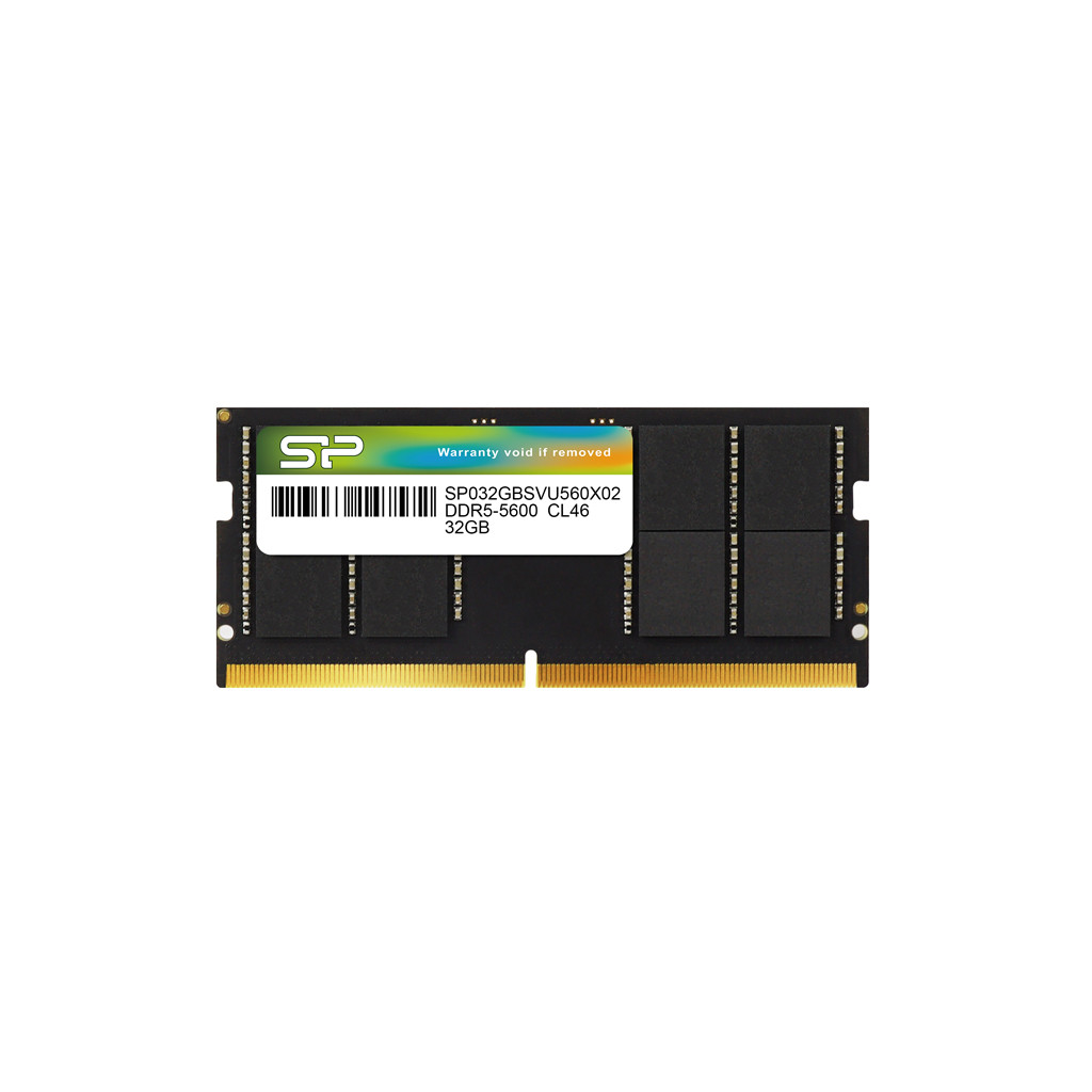 Silicon Power DDR5 SODIMM 32GB (1x32GB) 5600MHz CL46 1,1V SP032GBSVU560F02