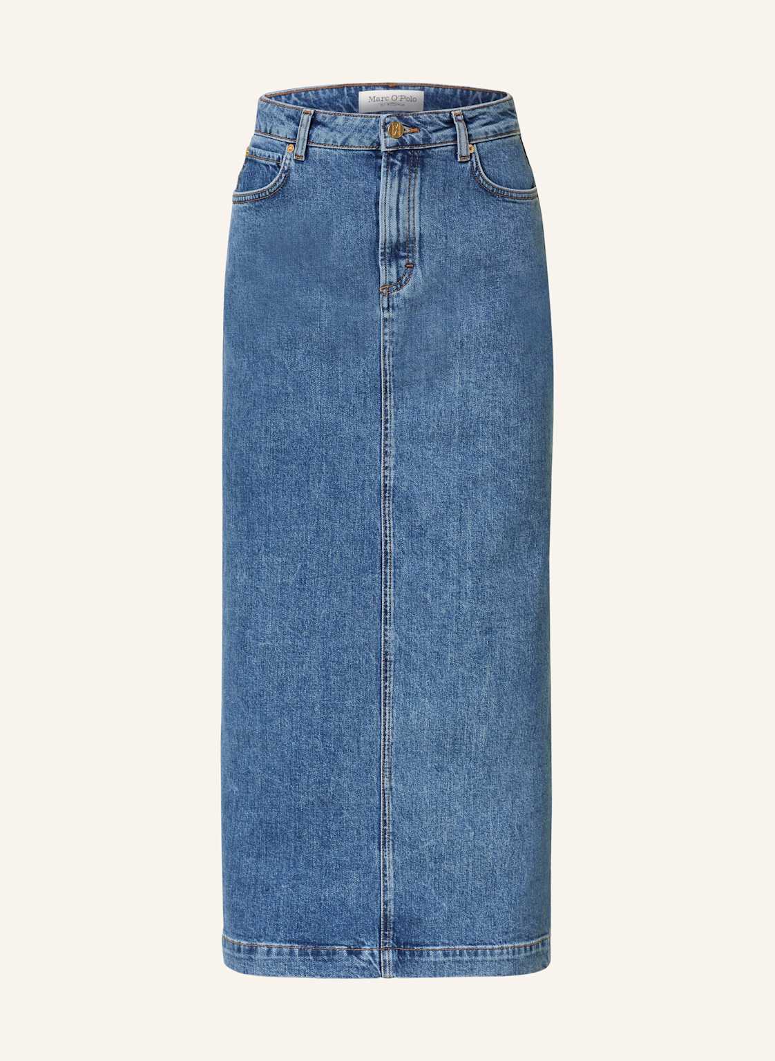 Marc O'polo Spódnica Jeansowa blau
