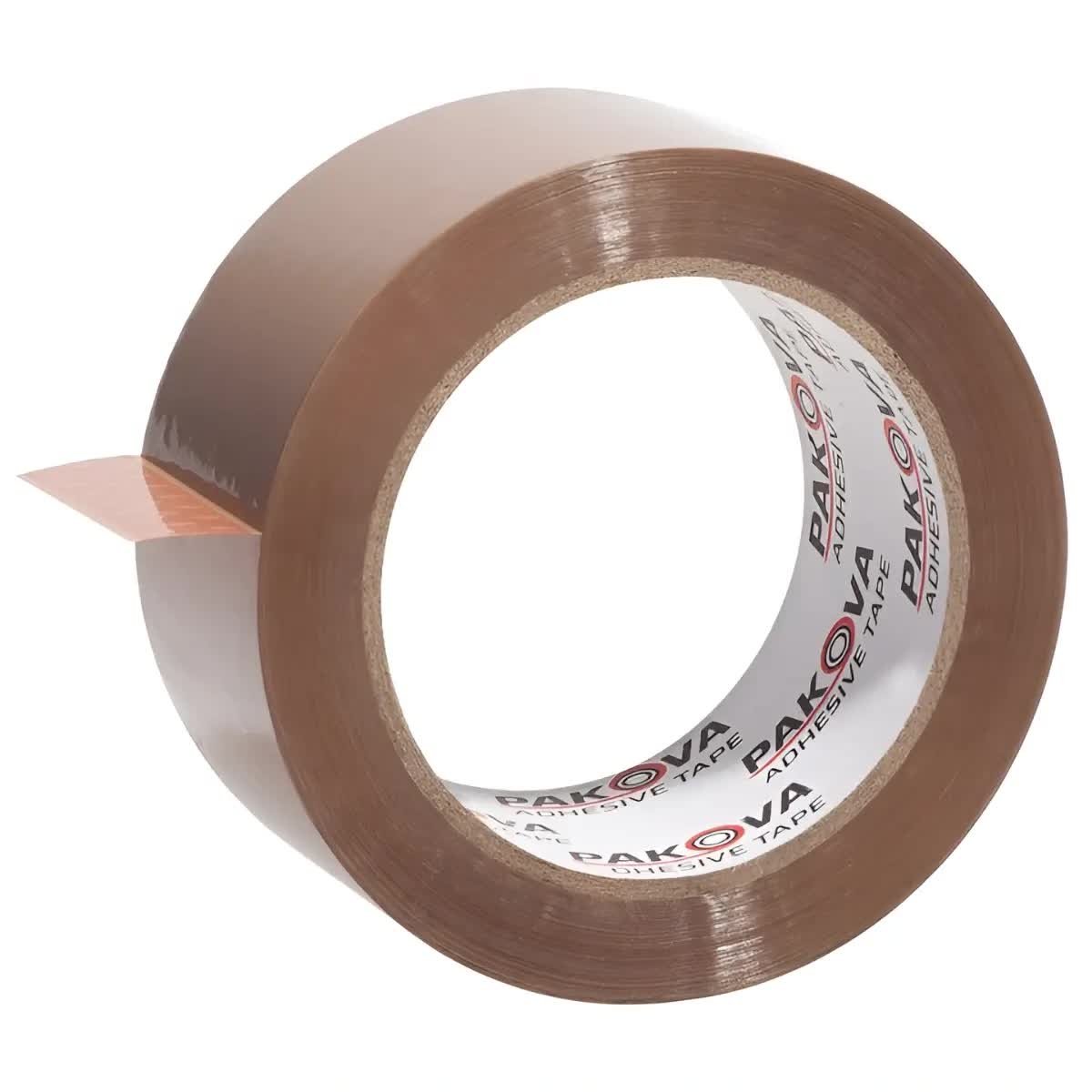 Taśma Pakowa PAKOVA Brązowa 48mm x 100m
