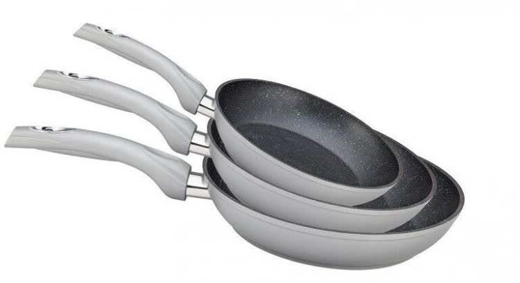Zestaw Patelni 3Szt Powlekany Cheffinger (Cf-Fa03)