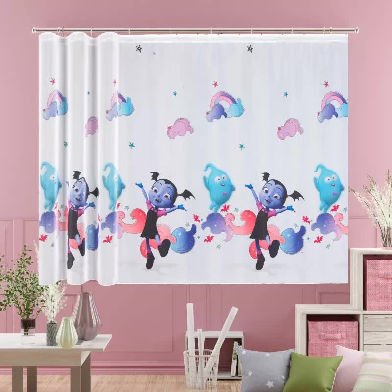 Firanka woalowa drukowana dziecięca wys. 160 cm Vampirina 160 cm