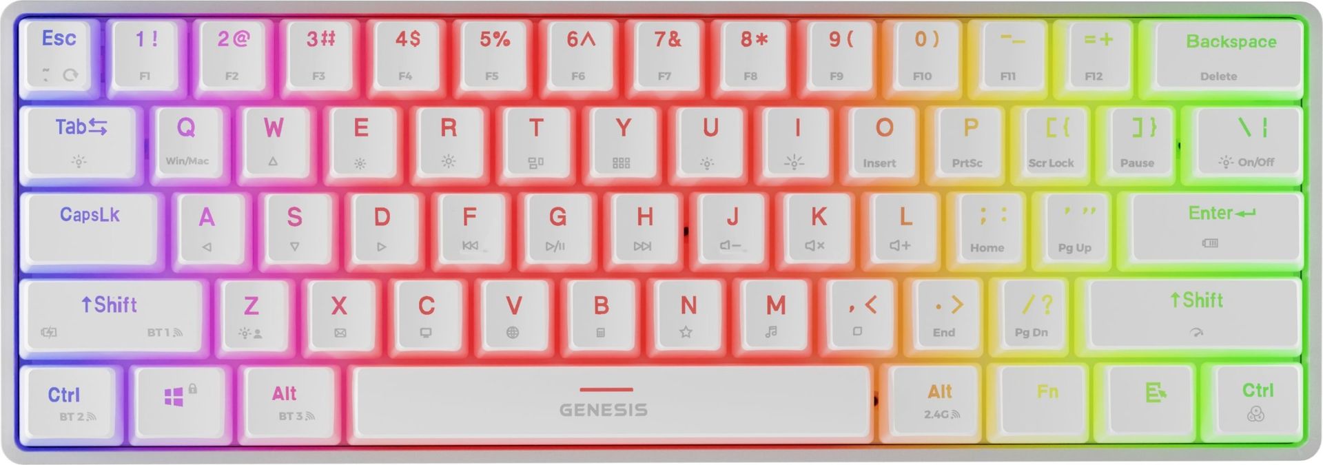 Klawiatura Genesis Thor 660 G2 Gateron Red NKG-1917