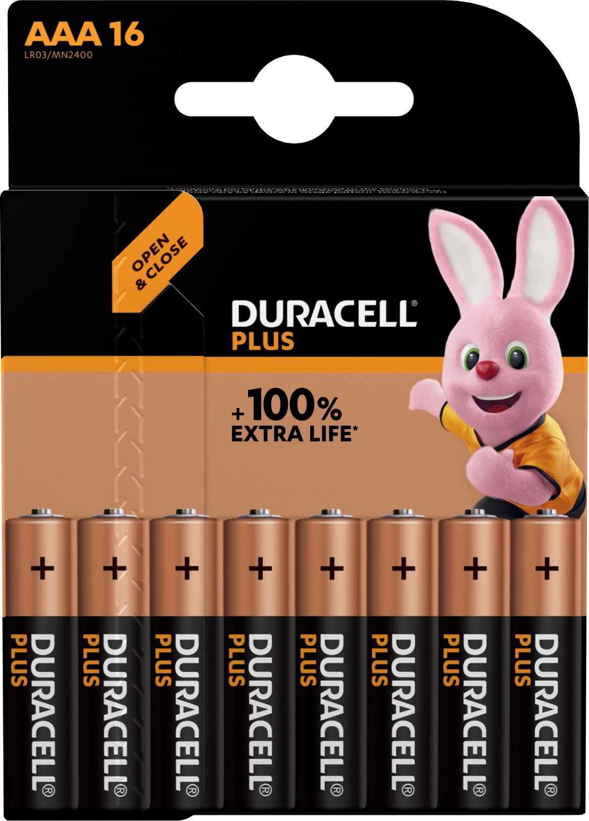 Duracell Duracell Batterie Plus NEW -AAA MN2400/LR03 Micro 16St.