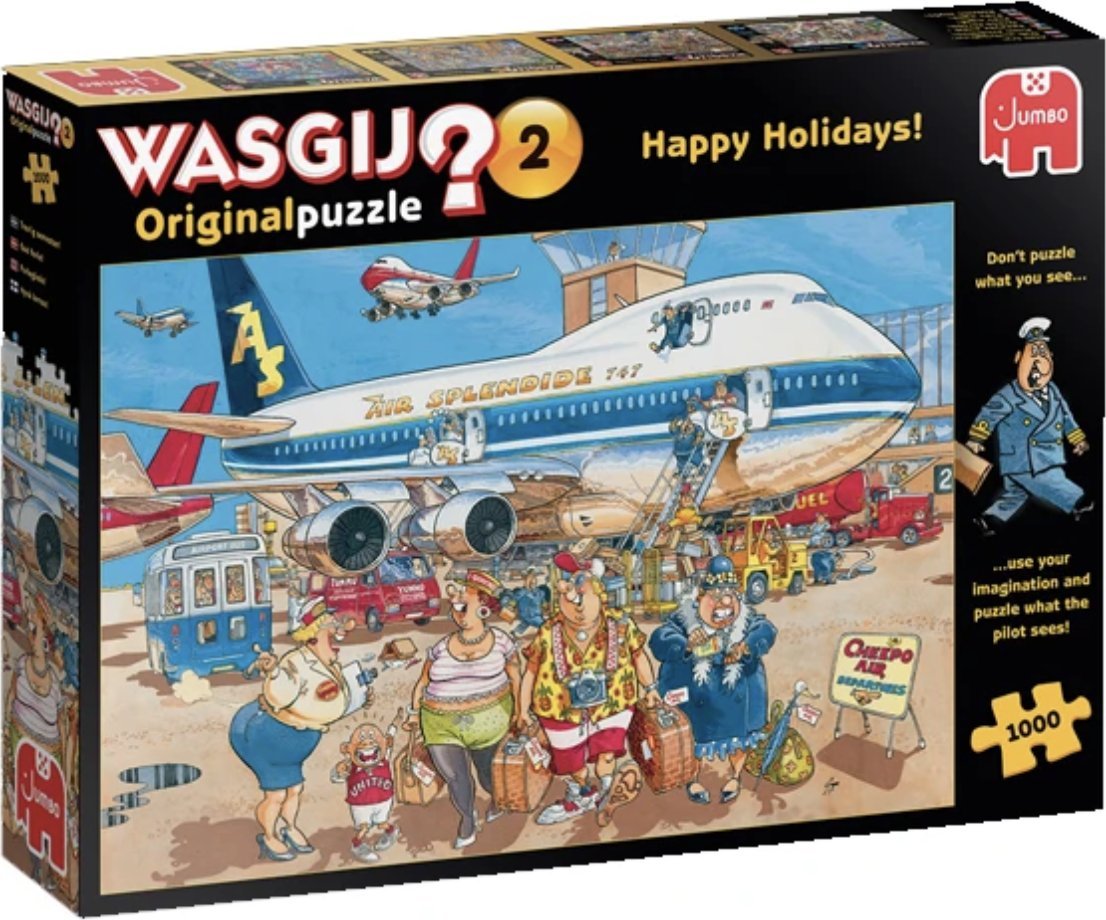 Jumbo Jumbo Wasgij Original 2 Schöne Ferien 1000 Teile Puzzle 81922