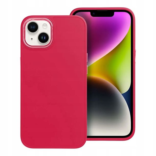 Matowe Etui Na Telefon Z Ramką Do Iphone 13 + Szkło