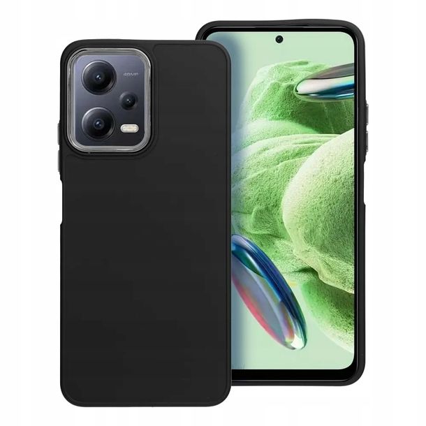 Matowe Etui Na Telefon Z Ramką Do Xiaomi Redmi Note 12 5g + Gratis Rysik