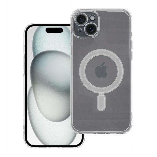 Etui Na Telefon Premium Clear Magsafe Do Iphone 15 Plus + Gratis Rysik