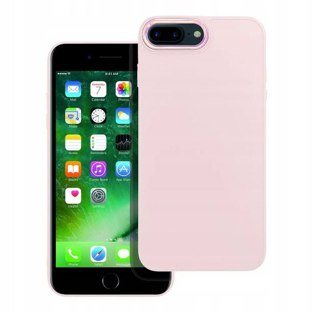 Matowe Etui Na Telefon Z Ramką Do Iphone 7 Plus / 8 Plus + Gratis Rysik