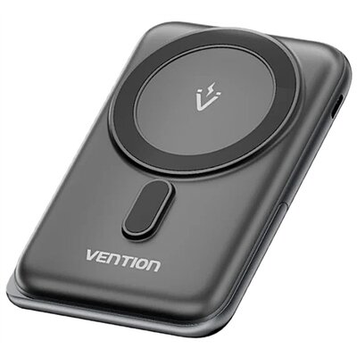 Powerbank VENTION Magnetic Wireless 10000mAh 20W Czarny