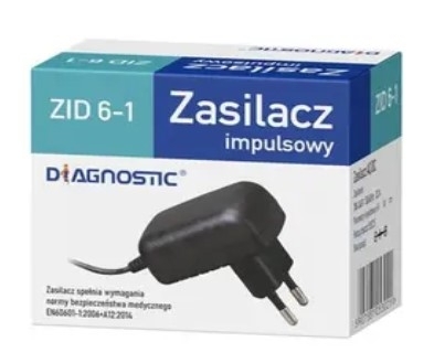 Zasilacz impulsowy DIAGNOSTIC ZID 6-1, 1 sztuka
