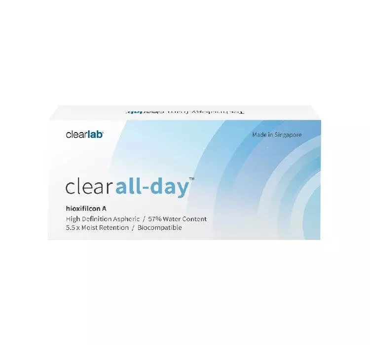 CLEARLAB CLEAR ALL-DAY SOCZEWKI KONTAKTOWE 3 SZTUKI -5.00/8.6