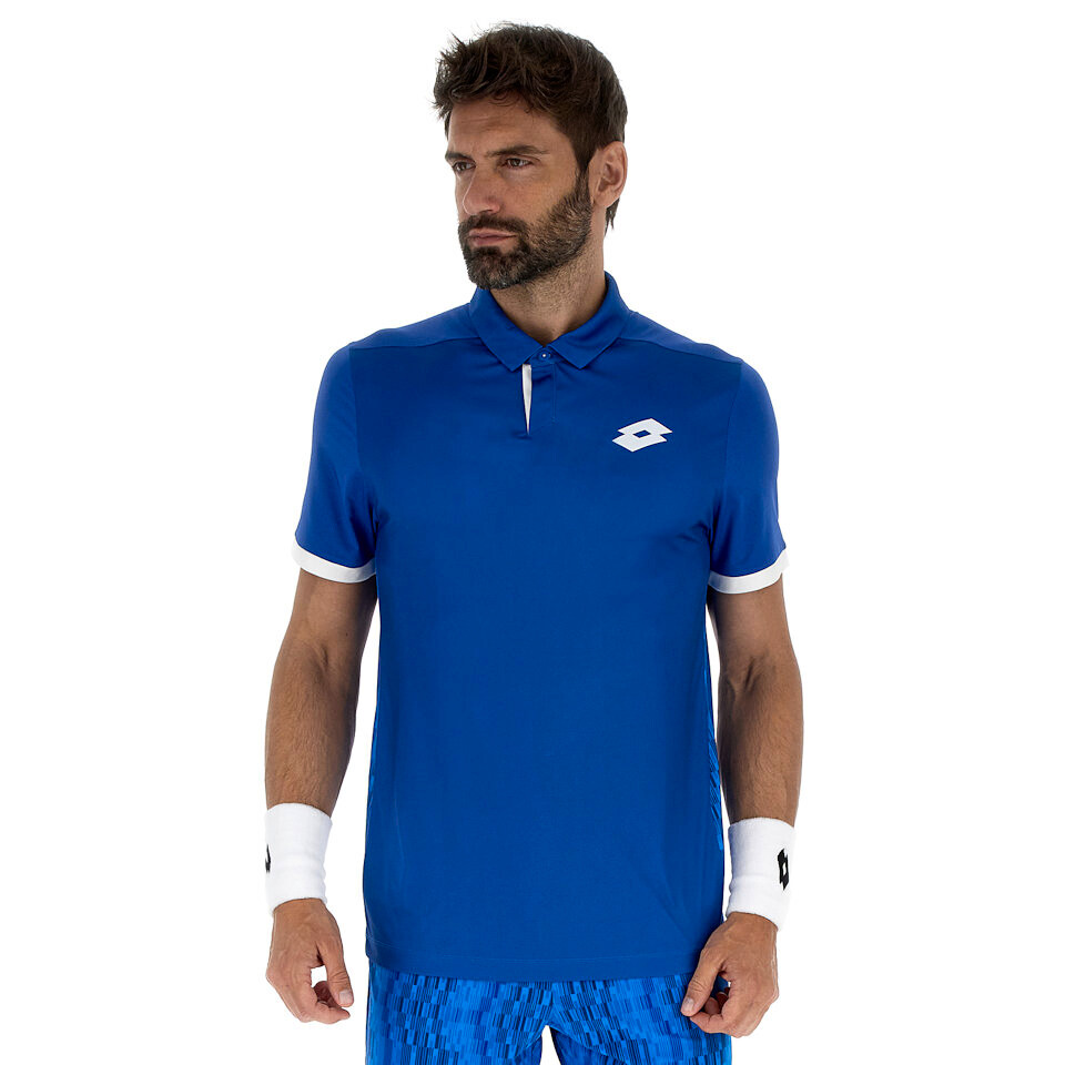 Koszulka męska Lotto Tech IV - D3 POLO Pacific Blue M
