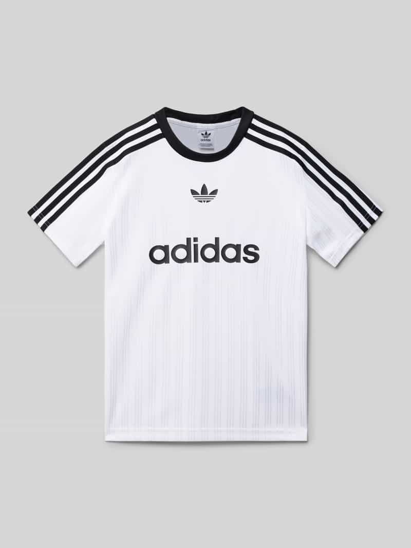 T-shirt z nadrukiem z logo
