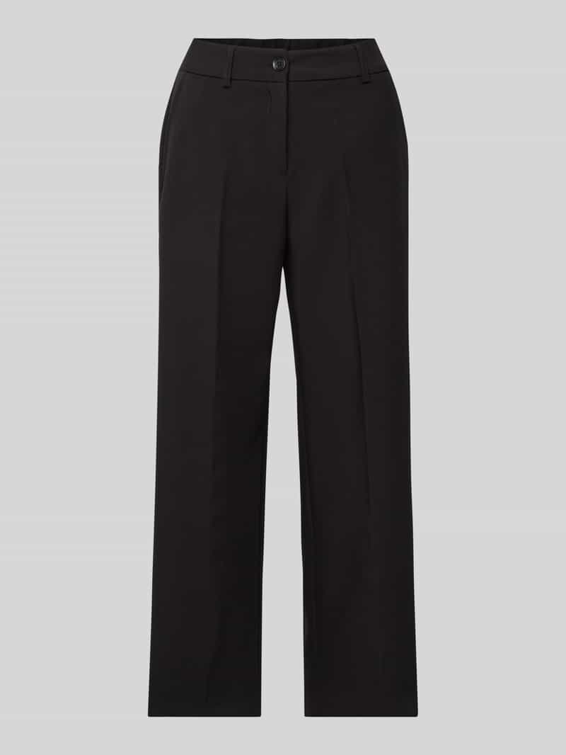 Spodnie materiałowe z wpuszczanymi kieszeniami w stylu francuskim model ‘Cisilia’