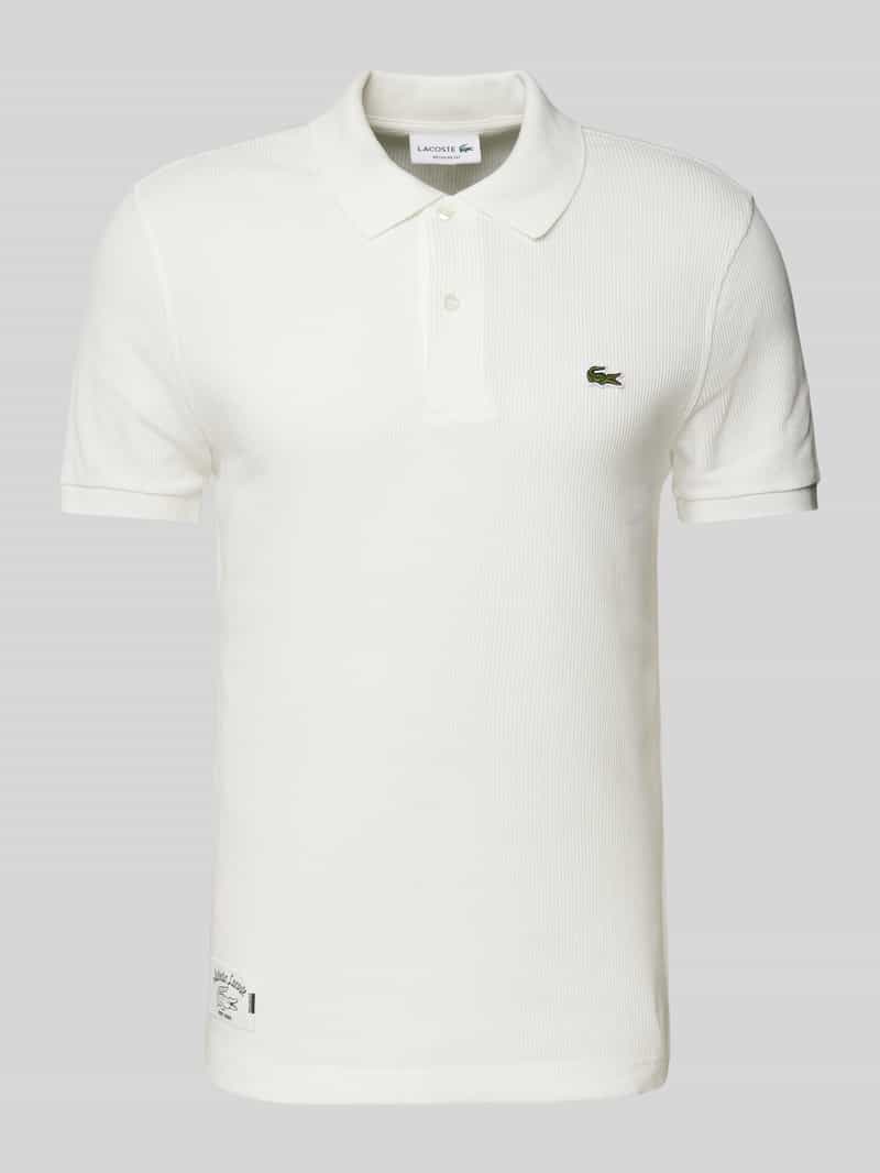 Koszulka polo o kroju slim fit z naszywką z logo