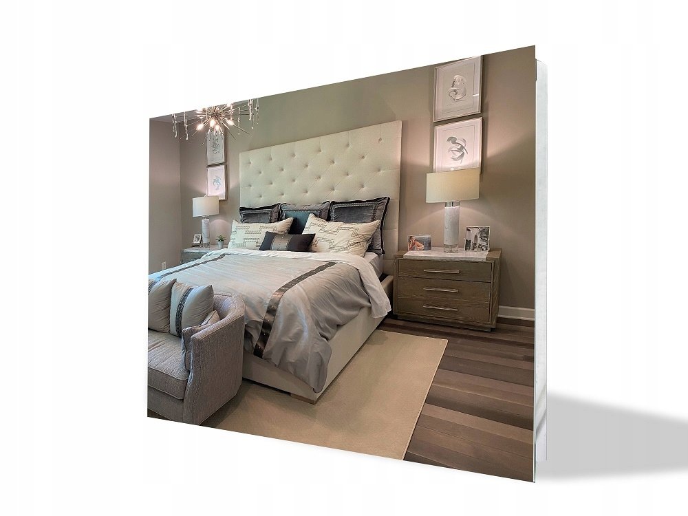 LUSTRO GOTOWE DO MONTAŻU SZLIFOWANE 120x120