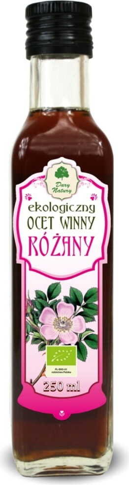 OCET WINNY RÓŻANY BIO 300 ml - DARY NATURY