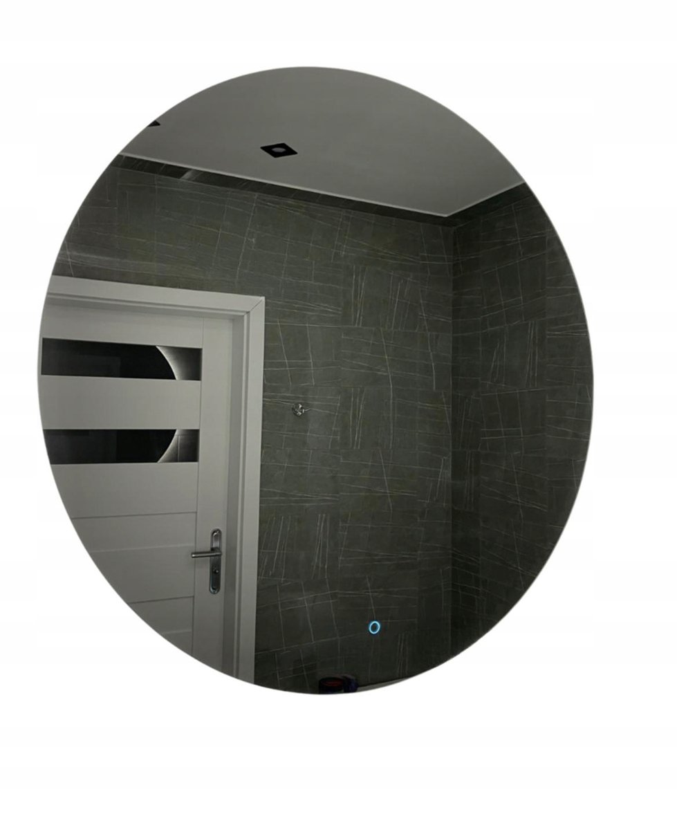 LUSTRO OKRĄGŁE LED FI 80cm WŁĄCZNIK DOTYKOWY