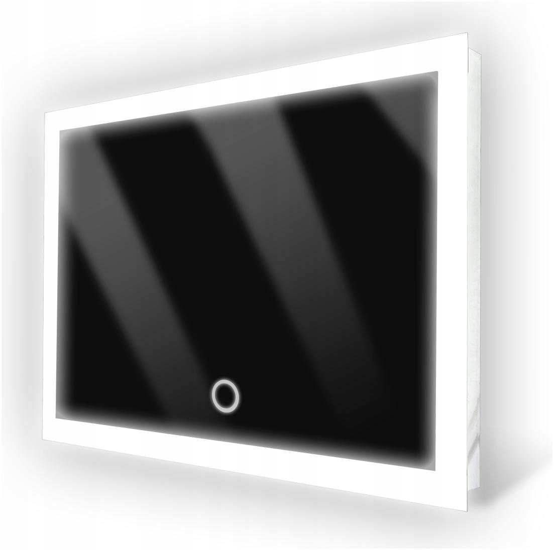 LUSTRO ŁAZIENKOWE LED 90x100 WŁĄCZNIK DOTYKOWY