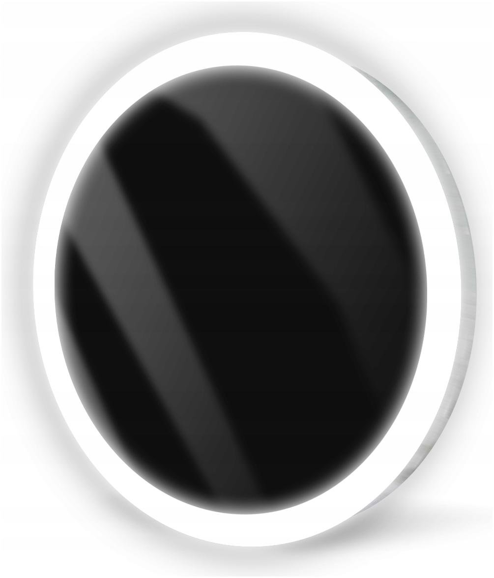 LUSTRO OKRĄGŁE LED FI 50cm ŁAZIENKOWE PODŚWIETLANE