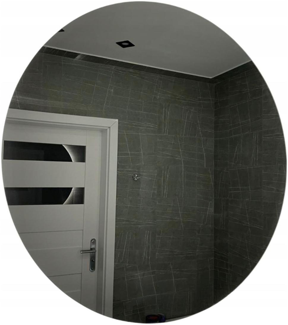 LUSTRO OKRĄGŁE LED FI 80cm ŁAZIENKOWE PODŚWIETLANE