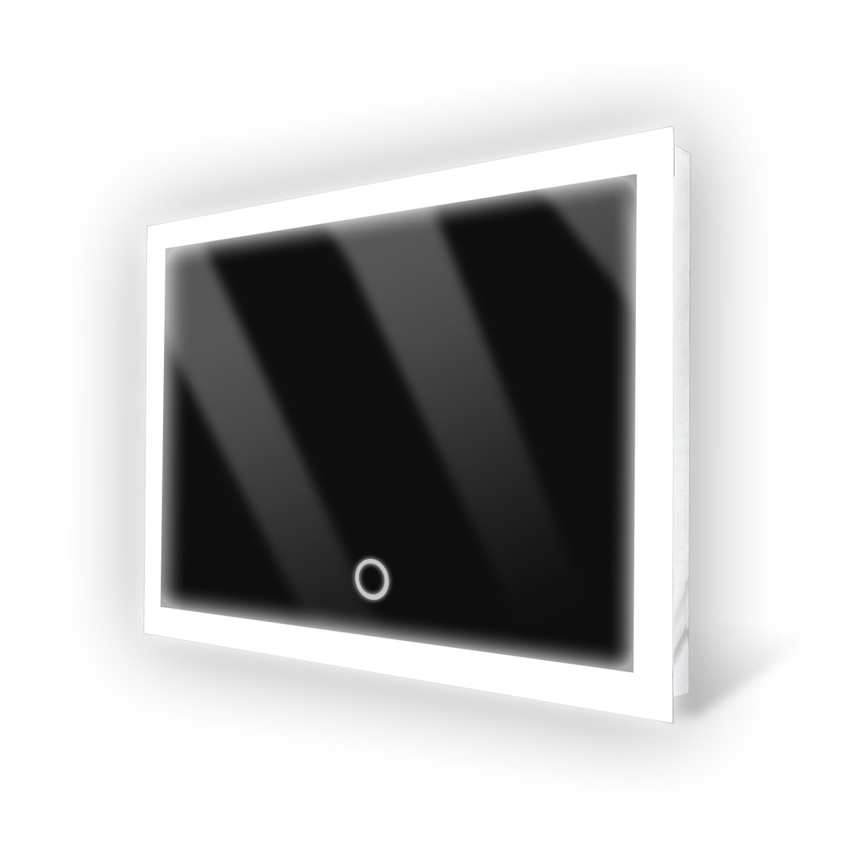 LUSTRO LED 60x80 PIONOWE WŁĄCZNIK DOTYKOWY WZORY