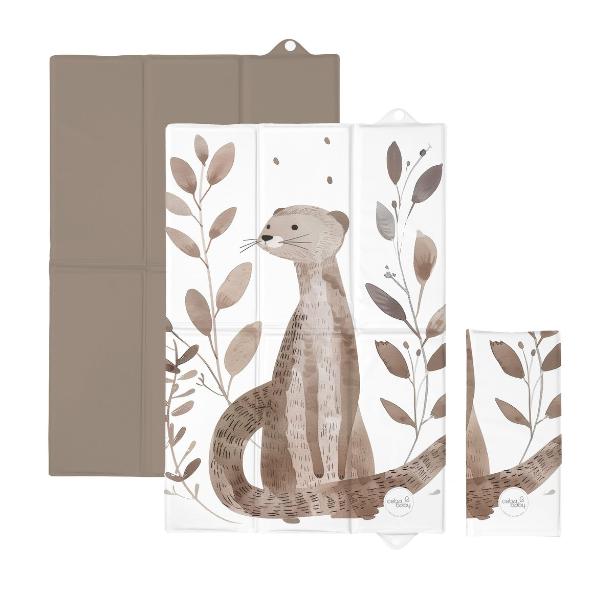 CEBA BABY Składana mata do przewijania (40x60) Basic Clever Otter