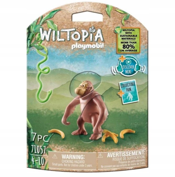 Figurka Playmobil - Wiltopia - Orangutan - Zaplanuj Niezwykłą Przygodę!