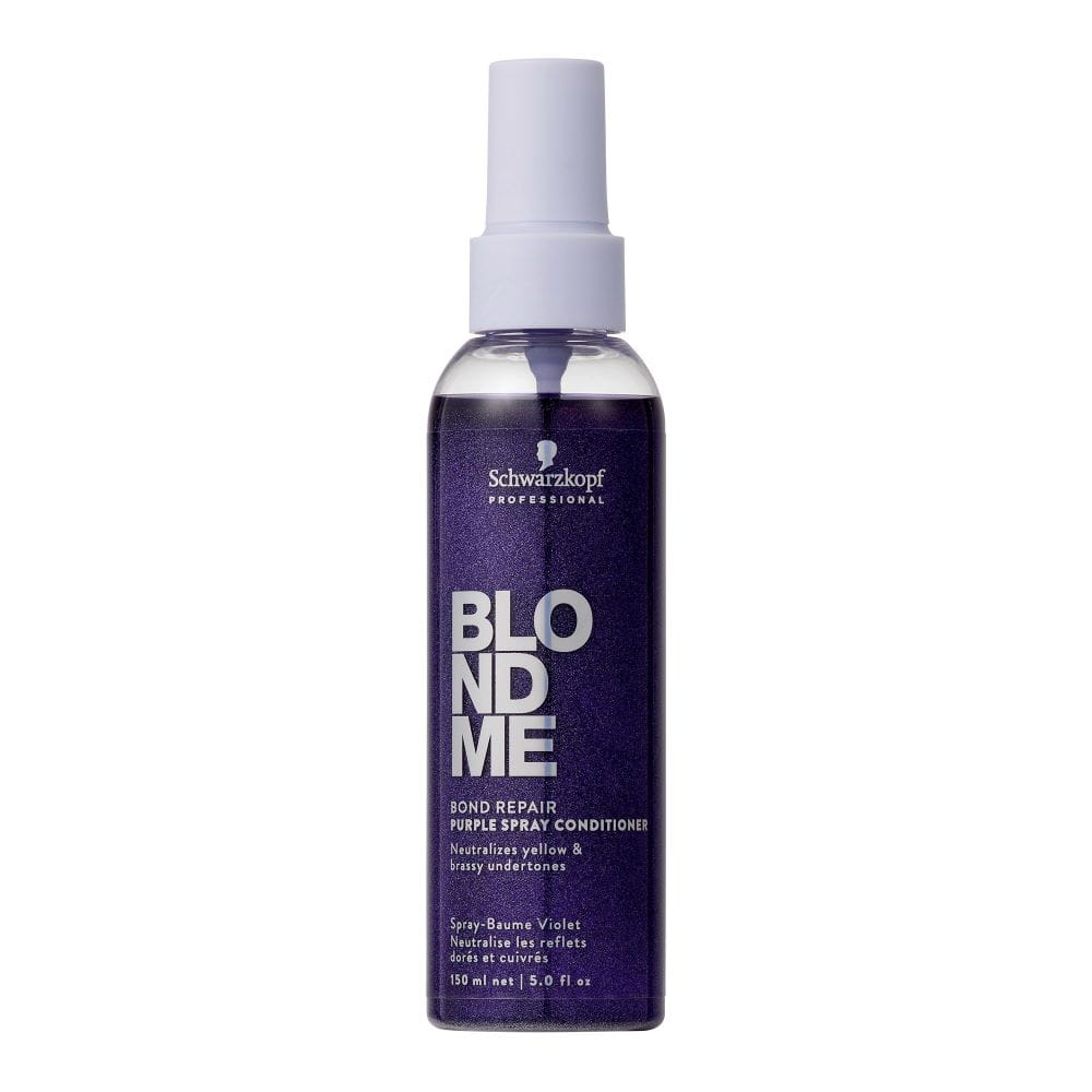 Schwarzkopf BlondMe Bond Repair, odżywka fioletowa neutralizująca w sprayu, 150ml