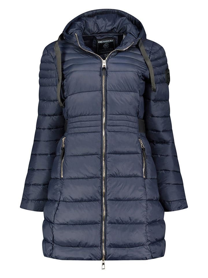 Canadian Peak Kurtka pikowana w kolorze granatowym