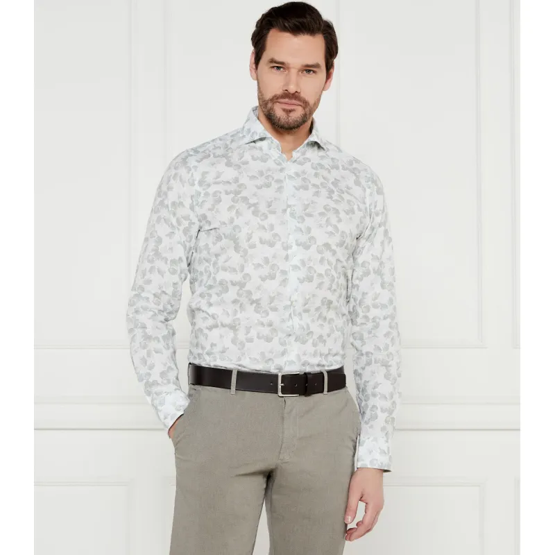 Joop! Lniana koszula Pai-W Slim Fit