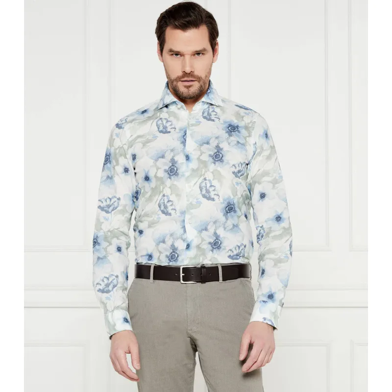 Joop! Lniana koszula Pai-W Slim Fit