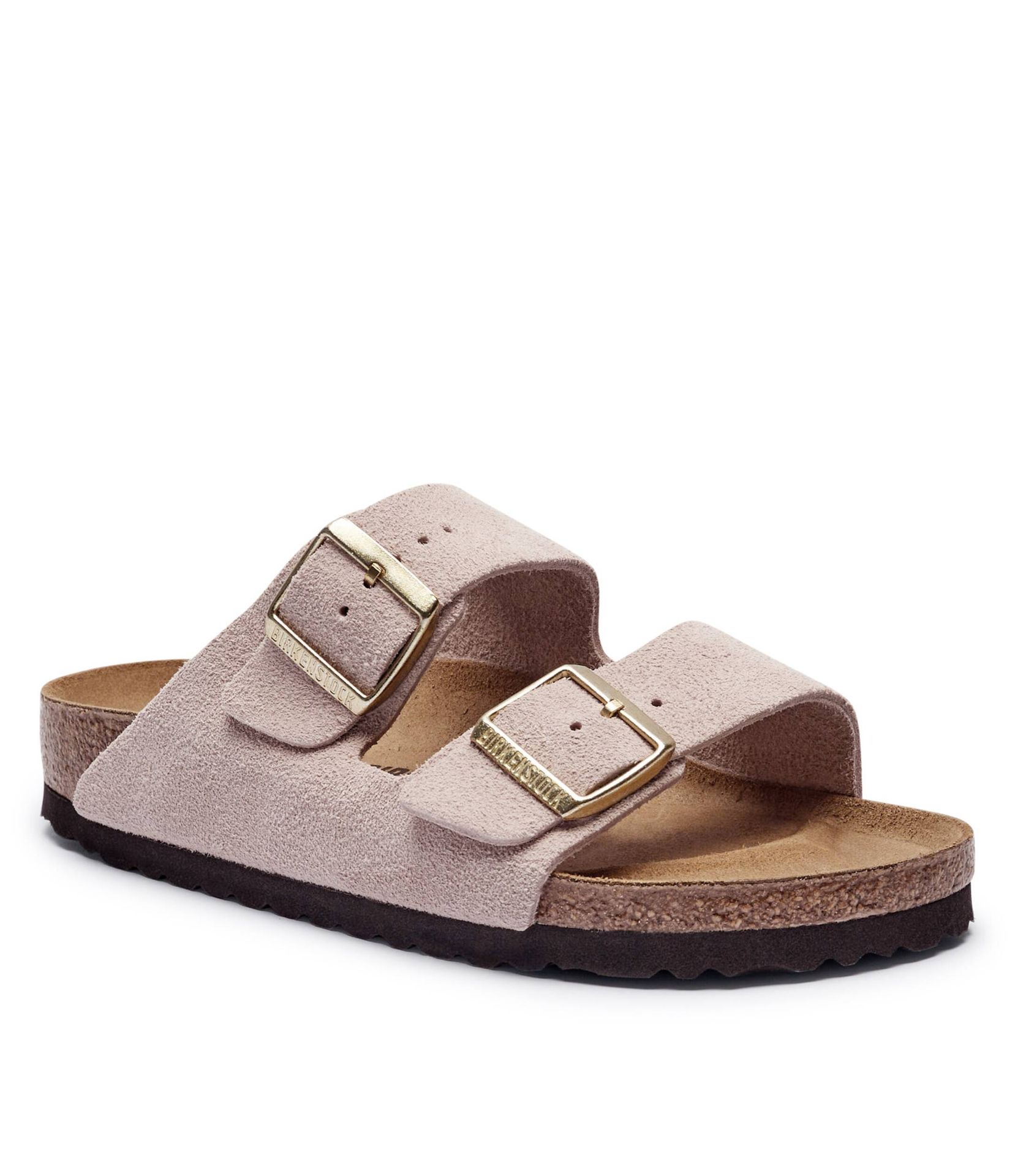 Birkenstock Klapki Arizona narrow fit zamsz