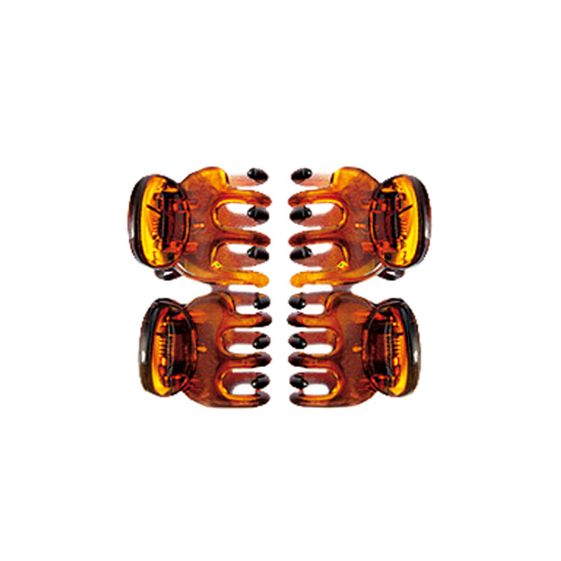 Donegal Bursztynowe Klamerki Do Włosów 4 Sztuki