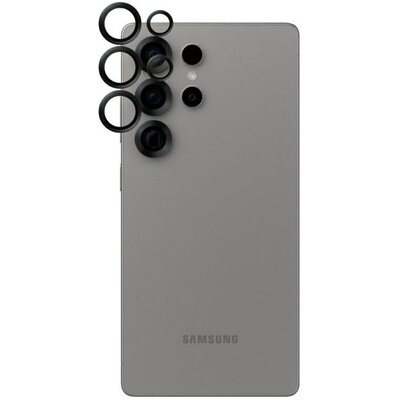 Szkło hartowane na obiektyw PANZERGLASS Hoops Lens Protector do Samsung Galaxy S25 Ultra Czarny