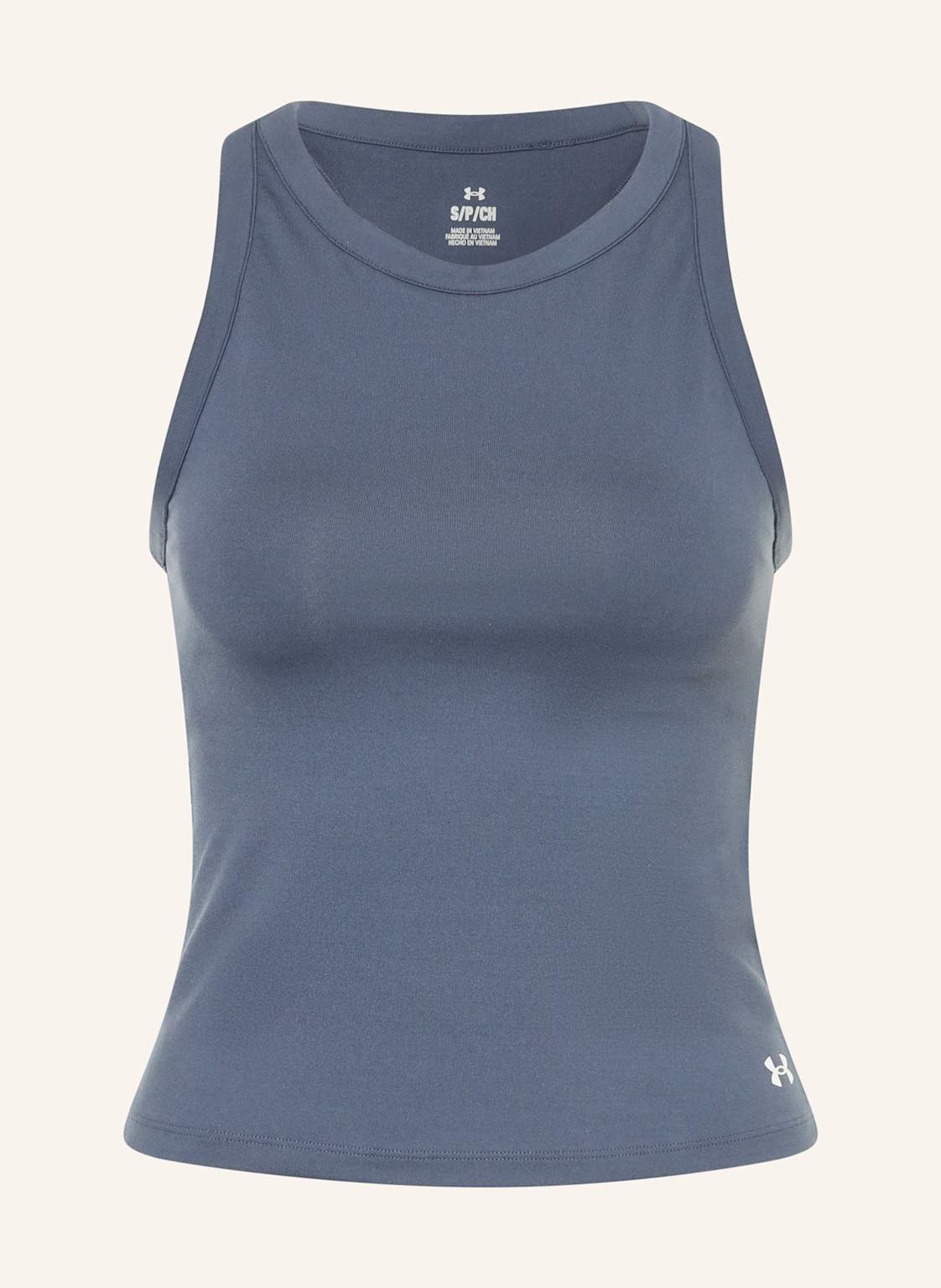 Under Armour Tank Top Motion High Neck blau