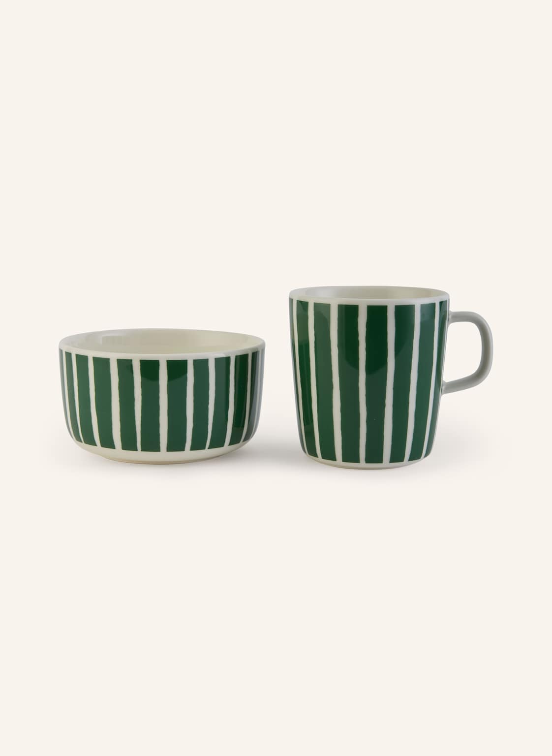 Marimekko 3-Cz. Zestaw Zastawy Stołowej Oiva/Piccolo gruen