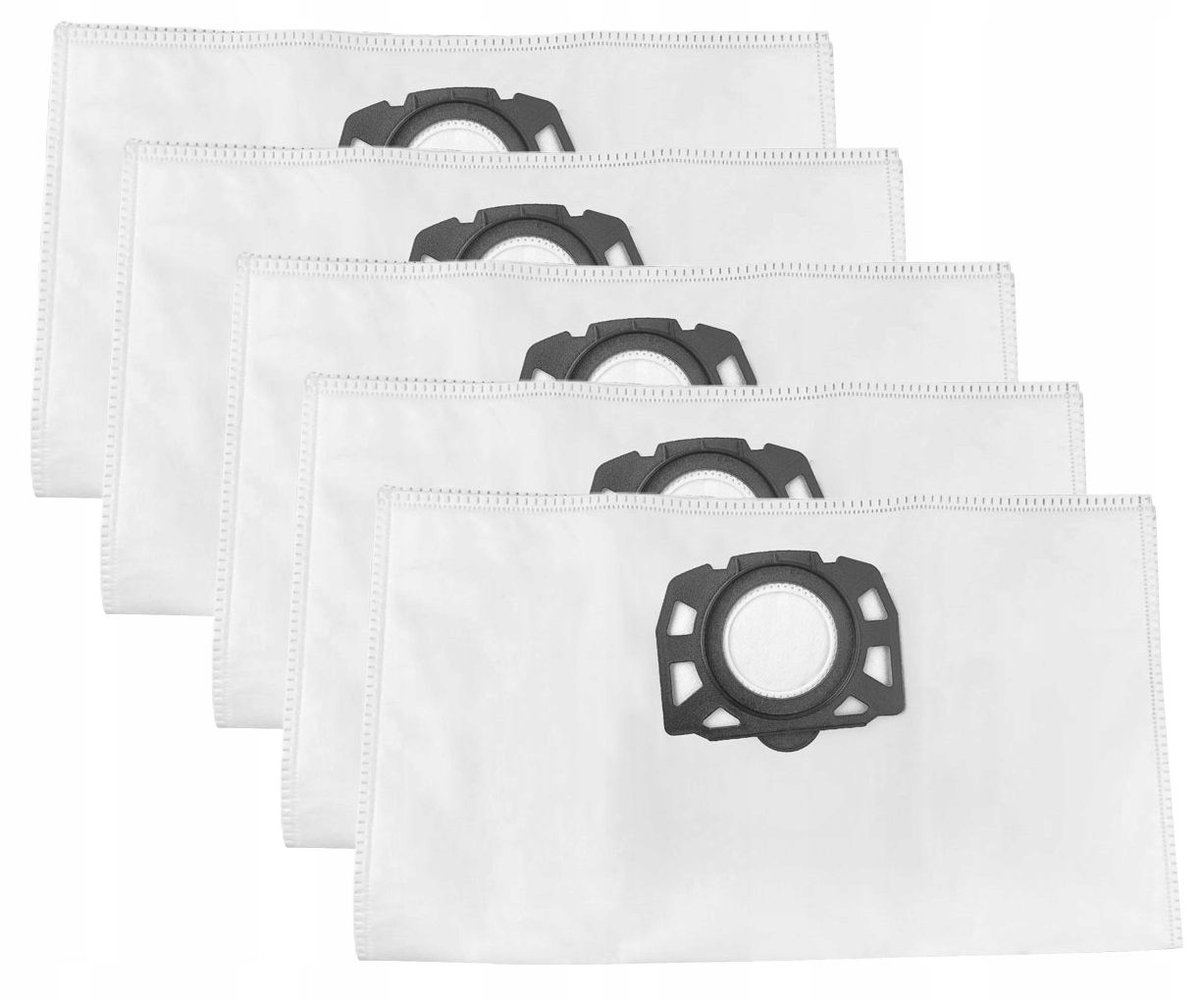 5x Worki Worek Na Kurz Pył Brud Do Odkurzacza Karcher Wd4 / Wd5 / Wd6 / Wd 4 5 6