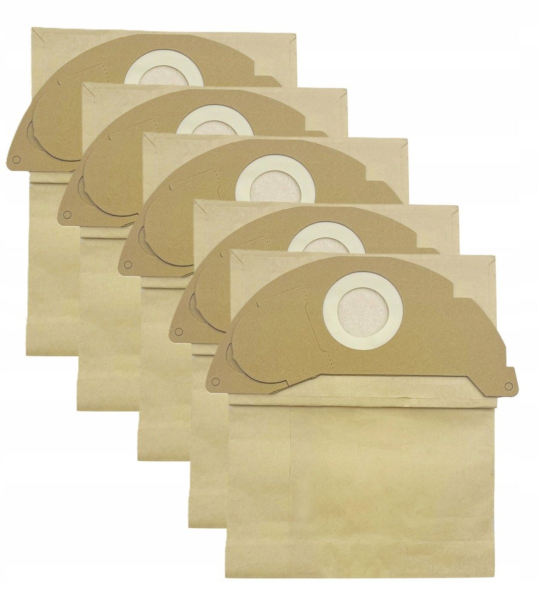 5 Szt. 5x Worek Papierowy Na Kurz Worki Do Odkurzacza Karcher Mv2 Wd2 A2004