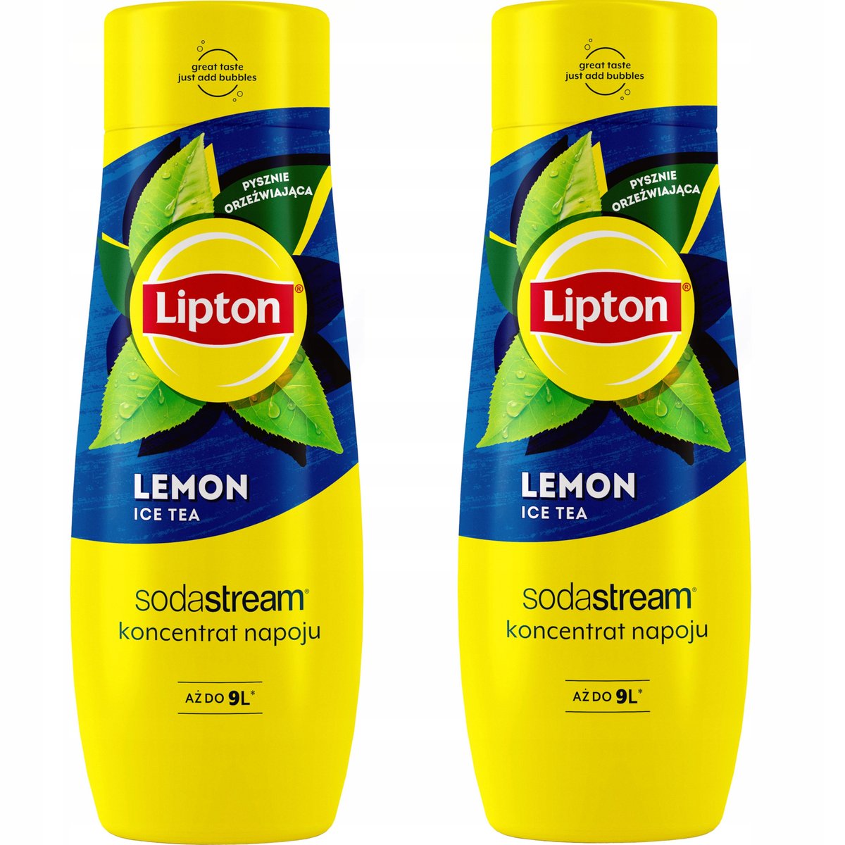 Zestaw 2 koncentratów SodaStream 2x Lipton Lemon Ice