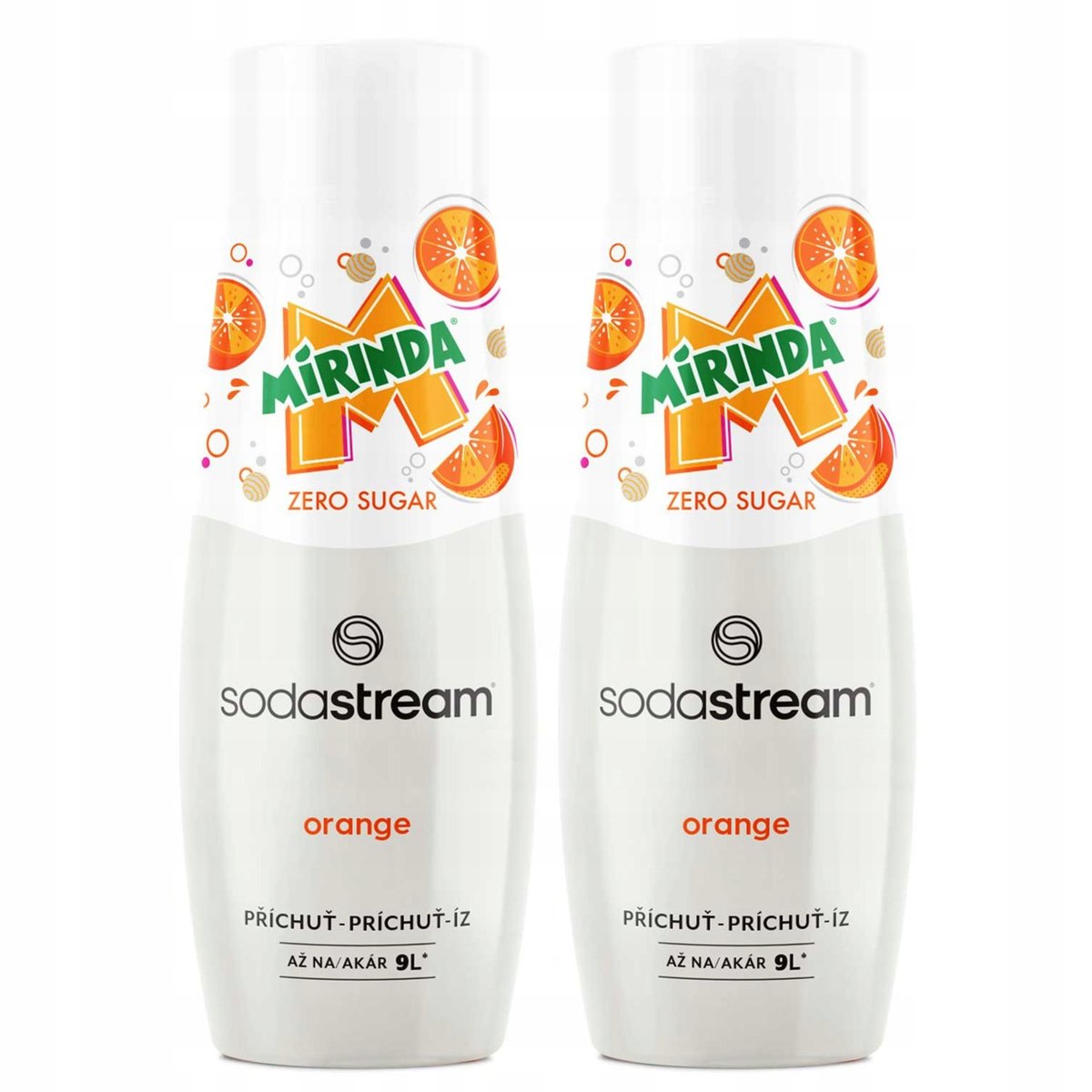 Syrop koncentrat sok SodaStream Mirinda Zero BEZ CUKRU 2 szt.