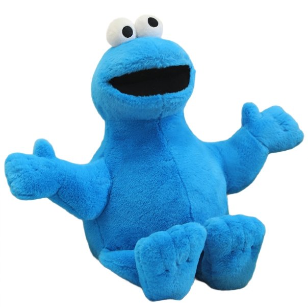 MASKOTKA CIASTECZKOWY POTWÓR COOKIE MONSTER MUPPET